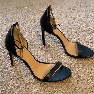 Banana Republic black heeled sandals